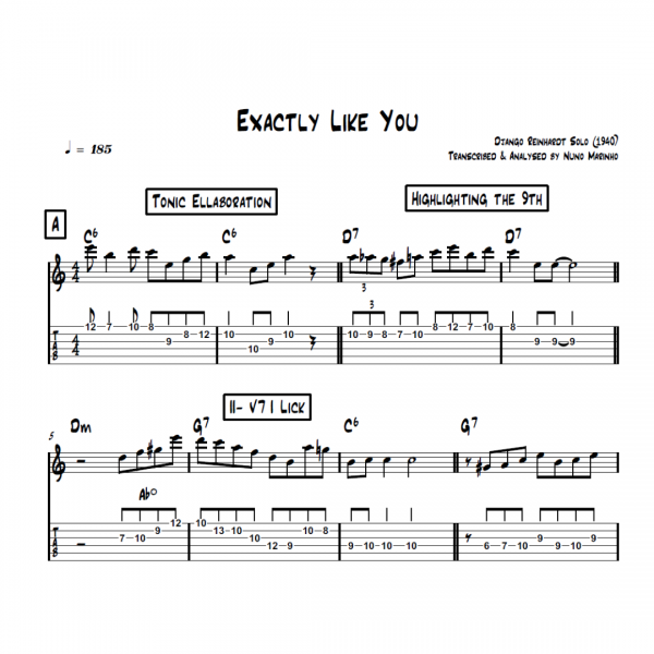 Exactly-Like-You-Django-Reinhardt-Solo-Transcription-Score-Download