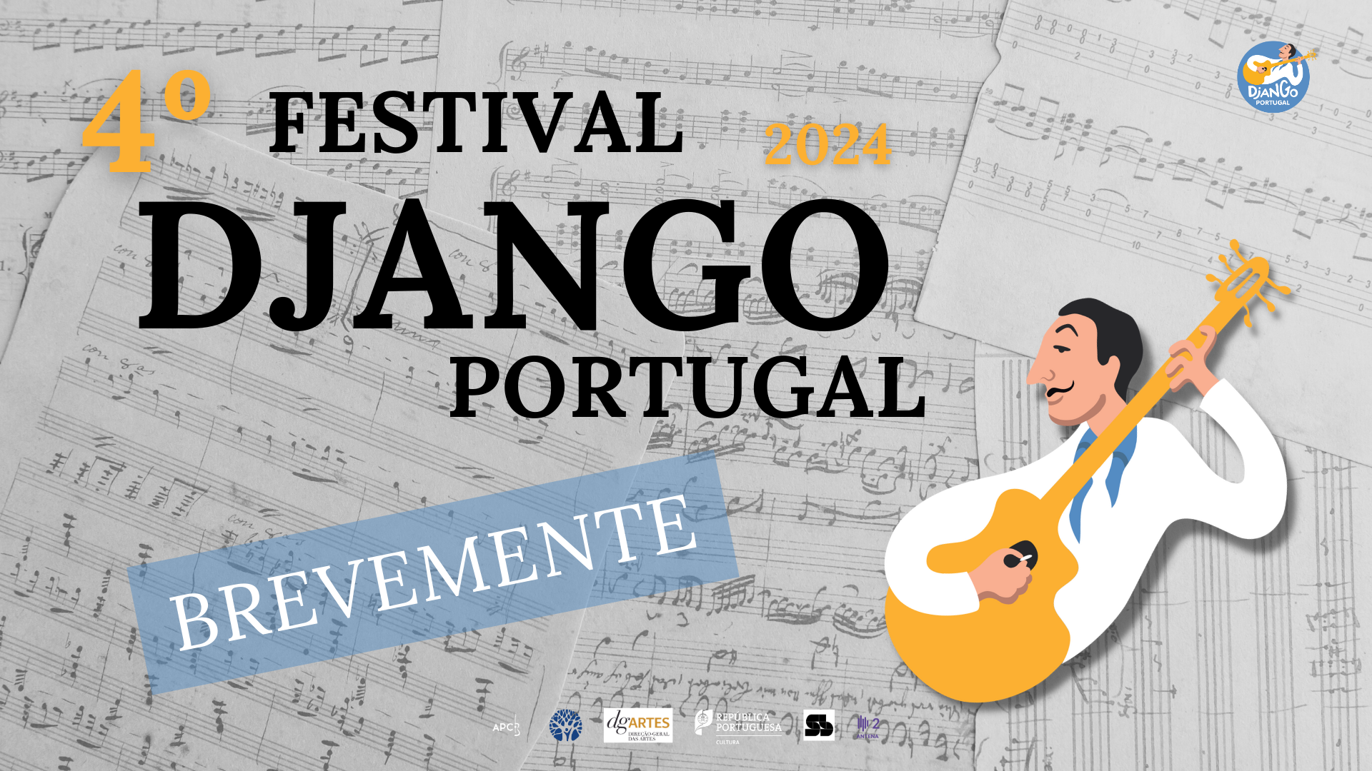 Festival Django Portugal - 2024 Festival Django Portugal - Poster 2023