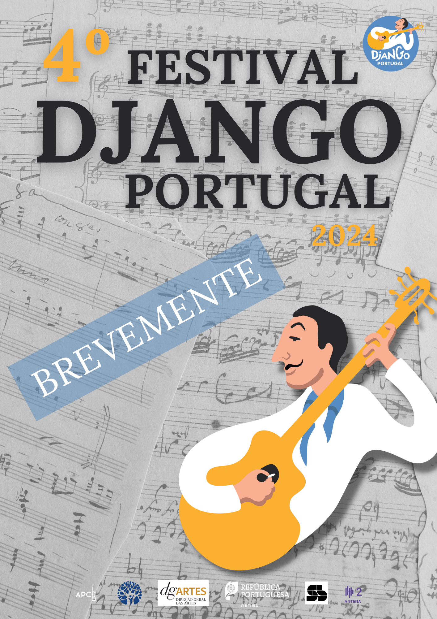 Festival Django Portugal - Poster 2024