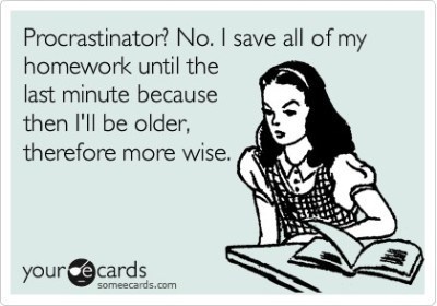 How To Deal with Procrastination – Part II
